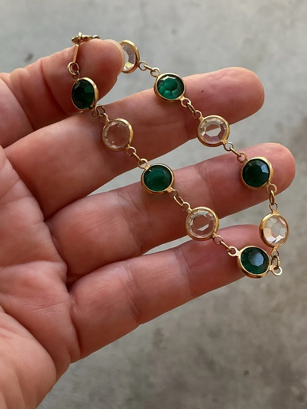 N/A clear green